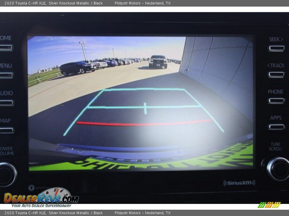 2020 Toyota C-HR XLE Silver Knockout Metallic / Black Photo #17