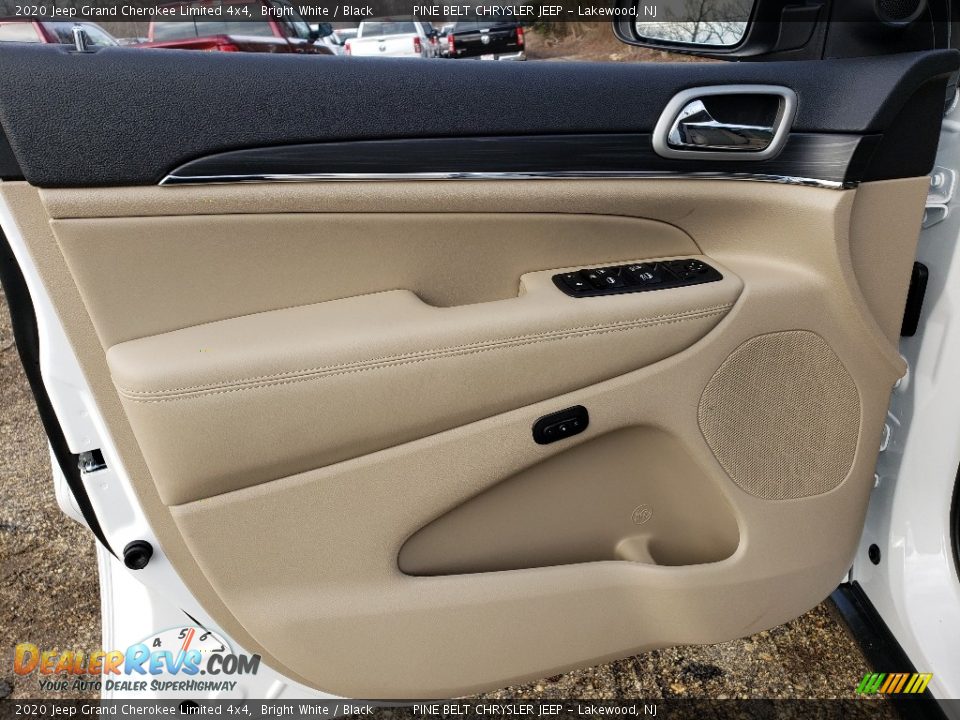 2020 Jeep Grand Cherokee Limited 4x4 Bright White / Black Photo #7
