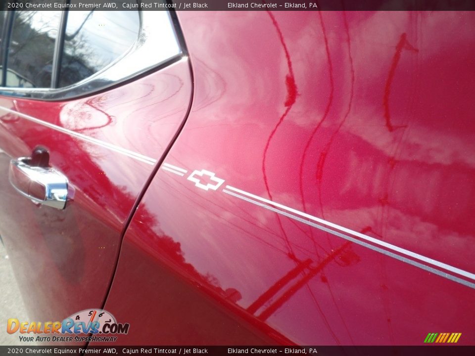 2020 Chevrolet Equinox Premier AWD Cajun Red Tintcoat / Jet Black Photo #11
