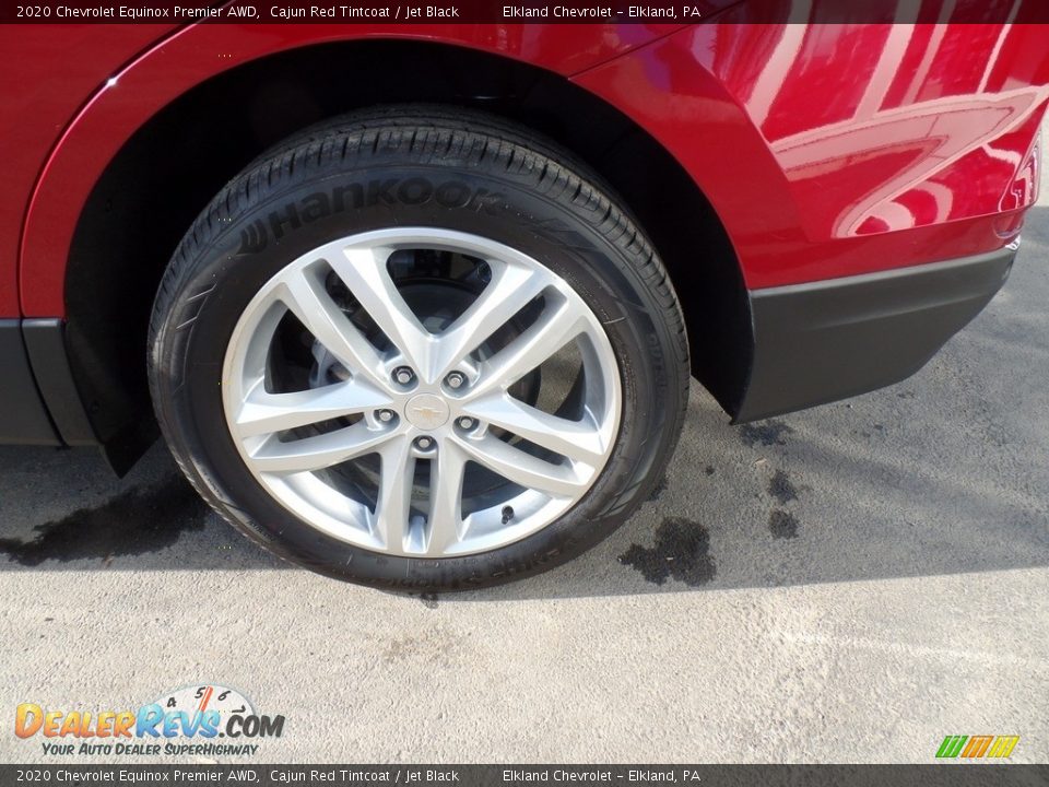 2020 Chevrolet Equinox Premier AWD Cajun Red Tintcoat / Jet Black Photo #12