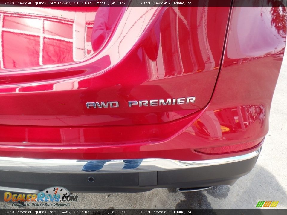 2020 Chevrolet Equinox Premier AWD Cajun Red Tintcoat / Jet Black Photo #14