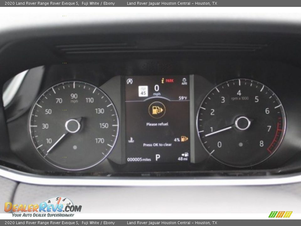2020 Land Rover Range Rover Evoque S Fuji White / Ebony Photo #20