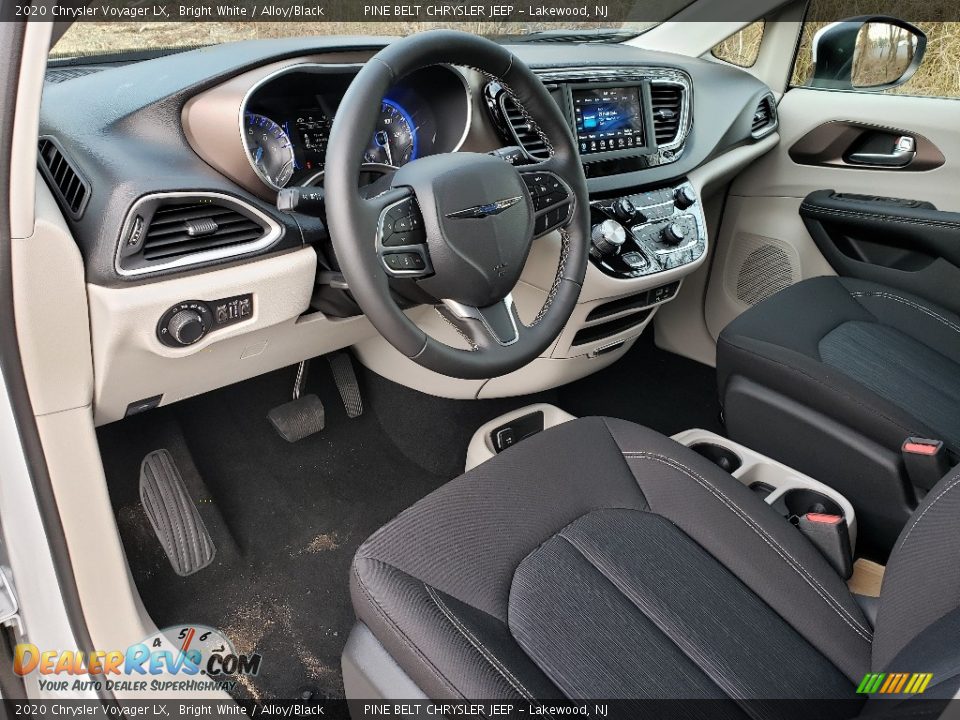 Alloy/Black Interior - 2020 Chrysler Voyager LX Photo #8
