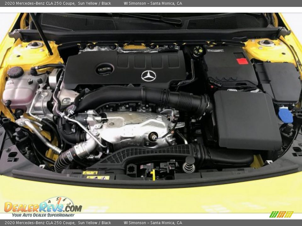 2020 Mercedes-Benz CLA 250 Coupe 2.0 Liter Twin-Turbocharged DOHC 16-Valve VVT 4 Cylinder Engine Photo #8