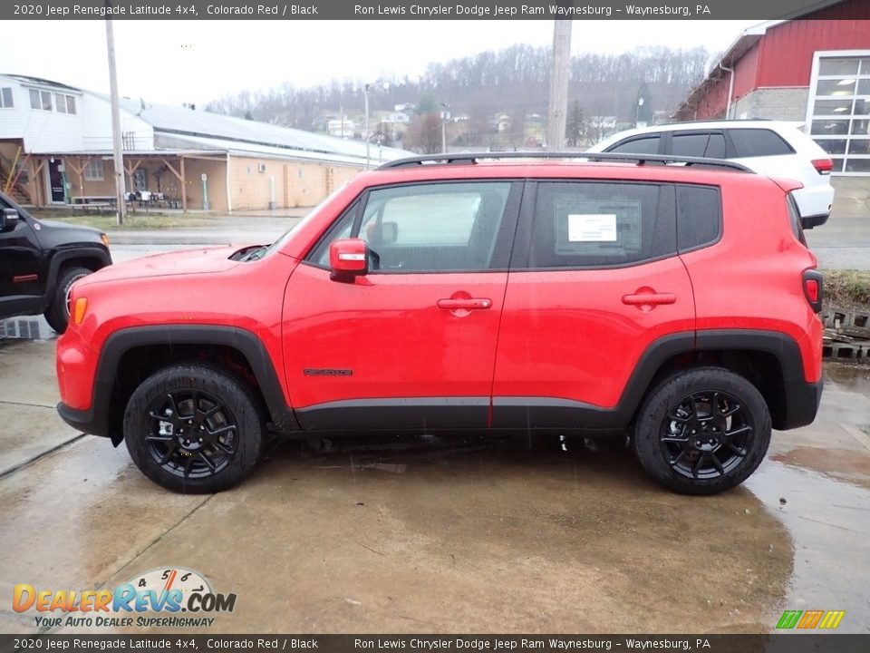 2020 Jeep Renegade Latitude 4x4 Colorado Red / Black Photo #2