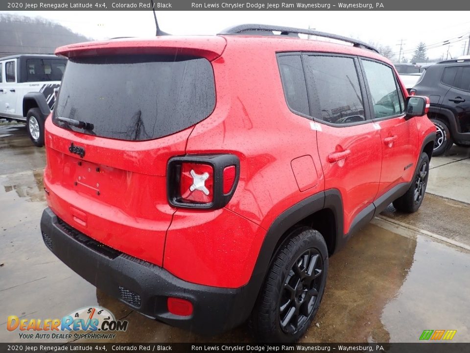 2020 Jeep Renegade Latitude 4x4 Colorado Red / Black Photo #5