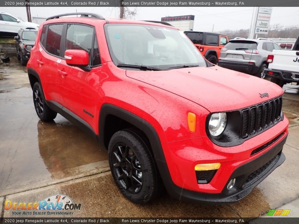 2020 Jeep Renegade Latitude 4x4 Colorado Red / Black Photo #6