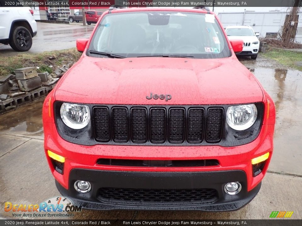 2020 Jeep Renegade Latitude 4x4 Colorado Red / Black Photo #7