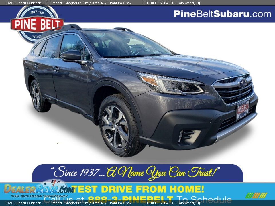 2020 Subaru Outback 2.5i Limited Magnetite Gray Metallic / Titanium Gray Photo #1