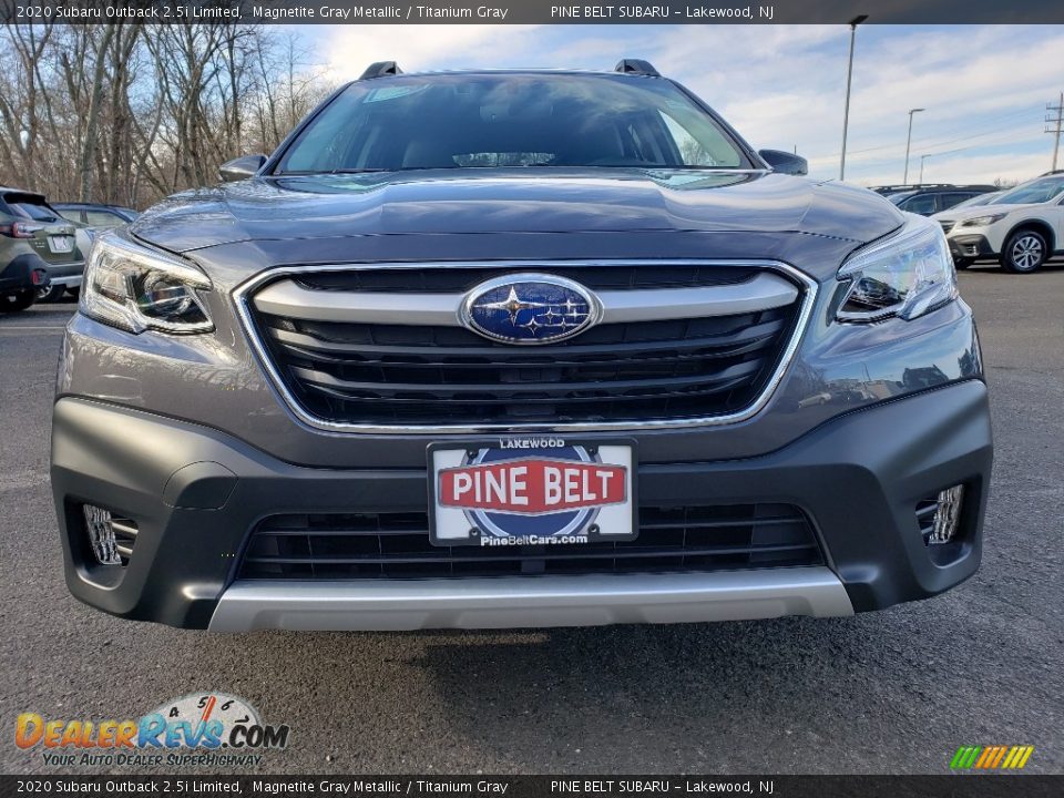 2020 Subaru Outback 2.5i Limited Magnetite Gray Metallic / Titanium Gray Photo #2