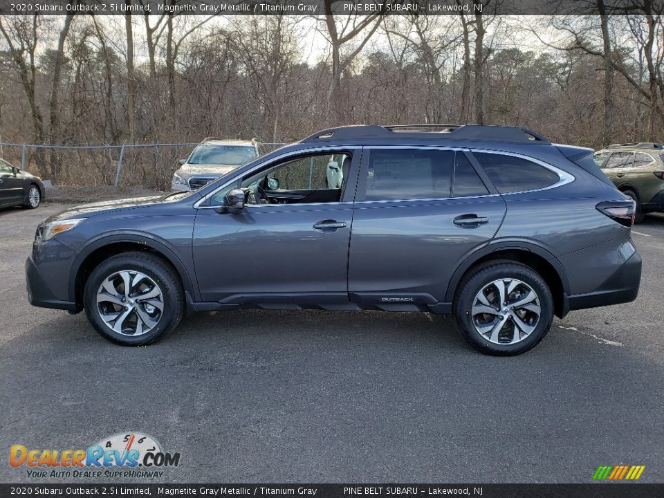 2020 Subaru Outback 2.5i Limited Magnetite Gray Metallic / Titanium Gray Photo #3