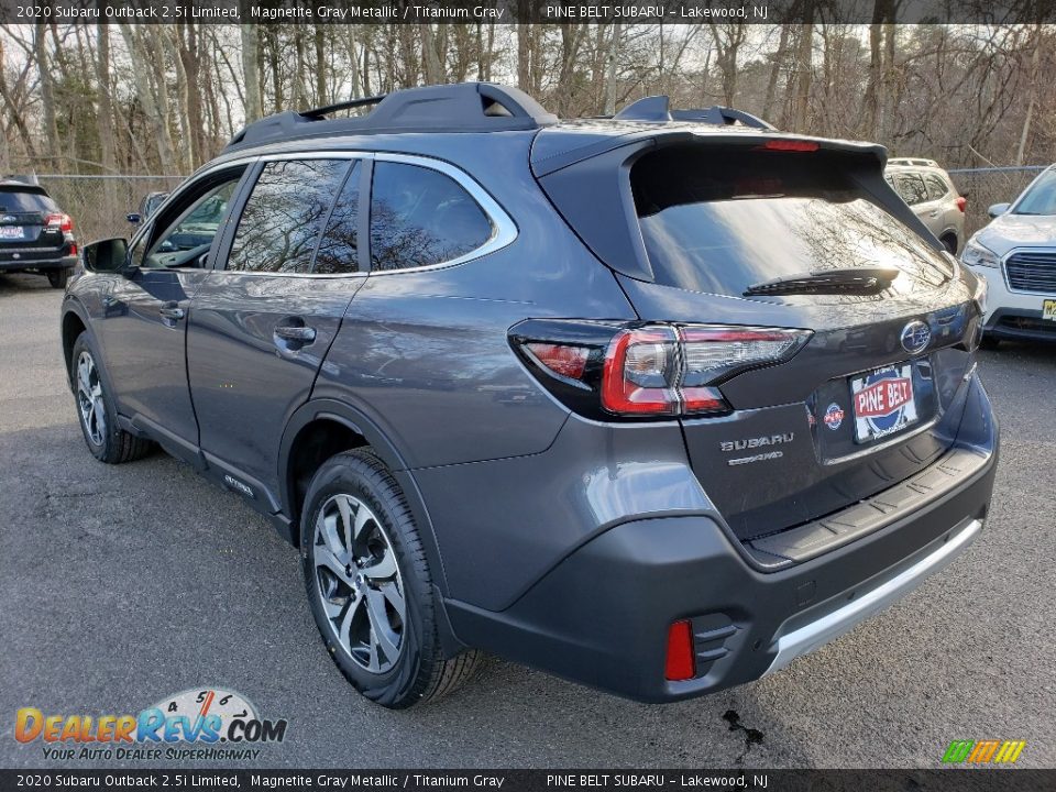 2020 Subaru Outback 2.5i Limited Magnetite Gray Metallic / Titanium Gray Photo #4