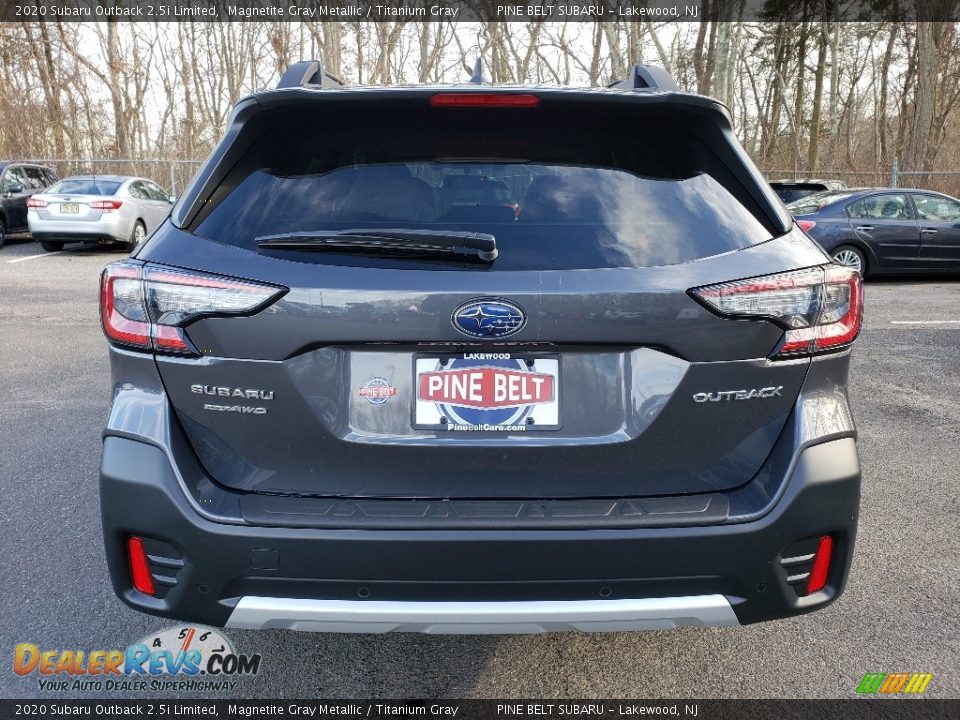 2020 Subaru Outback 2.5i Limited Magnetite Gray Metallic / Titanium Gray Photo #5
