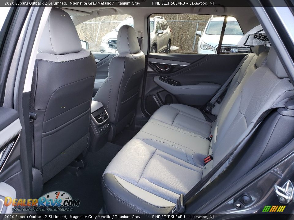 2020 Subaru Outback 2.5i Limited Magnetite Gray Metallic / Titanium Gray Photo #6
