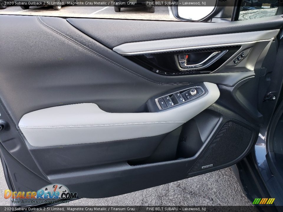 2020 Subaru Outback 2.5i Limited Magnetite Gray Metallic / Titanium Gray Photo #7