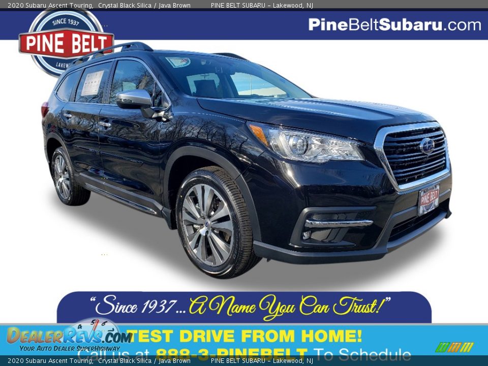 2020 Subaru Ascent Touring Crystal Black Silica / Java Brown Photo #1