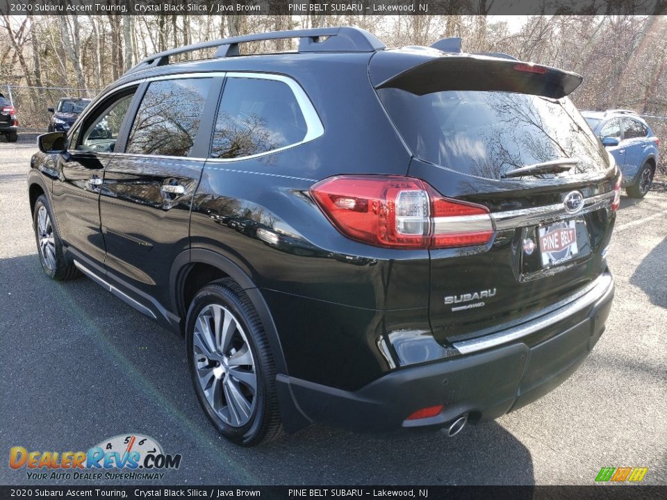 2020 Subaru Ascent Touring Crystal Black Silica / Java Brown Photo #4