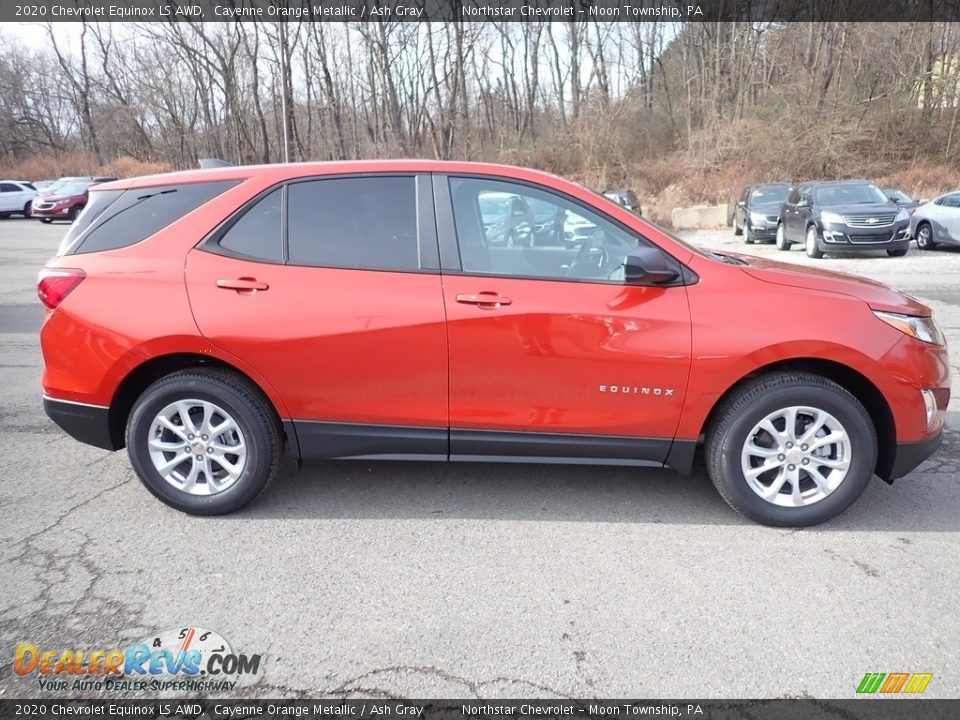 2020 Chevrolet Equinox LS AWD Cayenne Orange Metallic / Ash Gray Photo #6