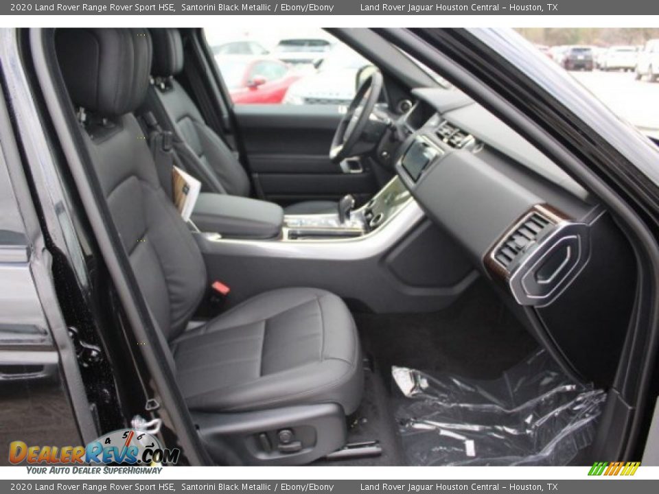 2020 Land Rover Range Rover Sport HSE Santorini Black Metallic / Ebony/Ebony Photo #3