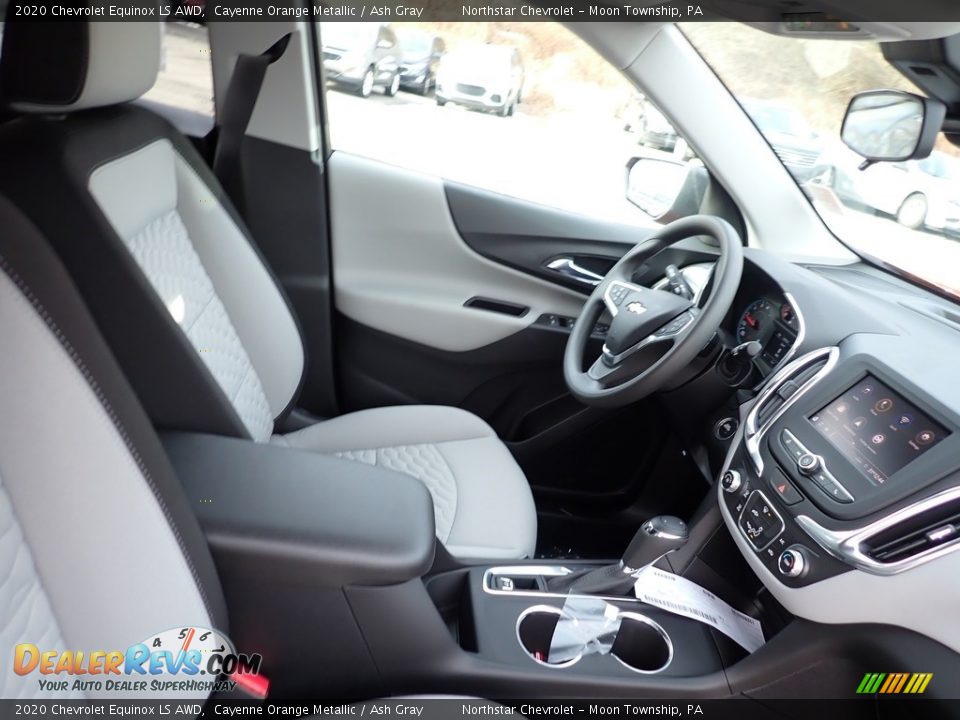 2020 Chevrolet Equinox LS AWD Cayenne Orange Metallic / Ash Gray Photo #10