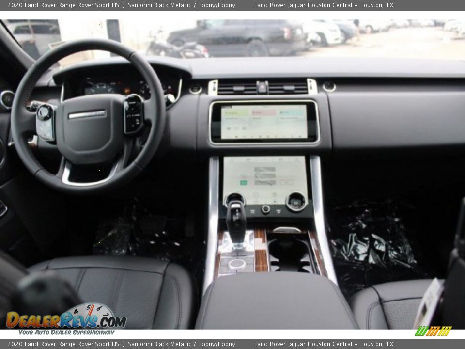 2020 Land Rover Range Rover Sport HSE Santorini Black Metallic / Ebony/Ebony Photo #4