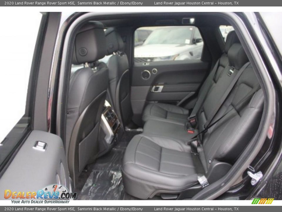 2020 Land Rover Range Rover Sport HSE Santorini Black Metallic / Ebony/Ebony Photo #5