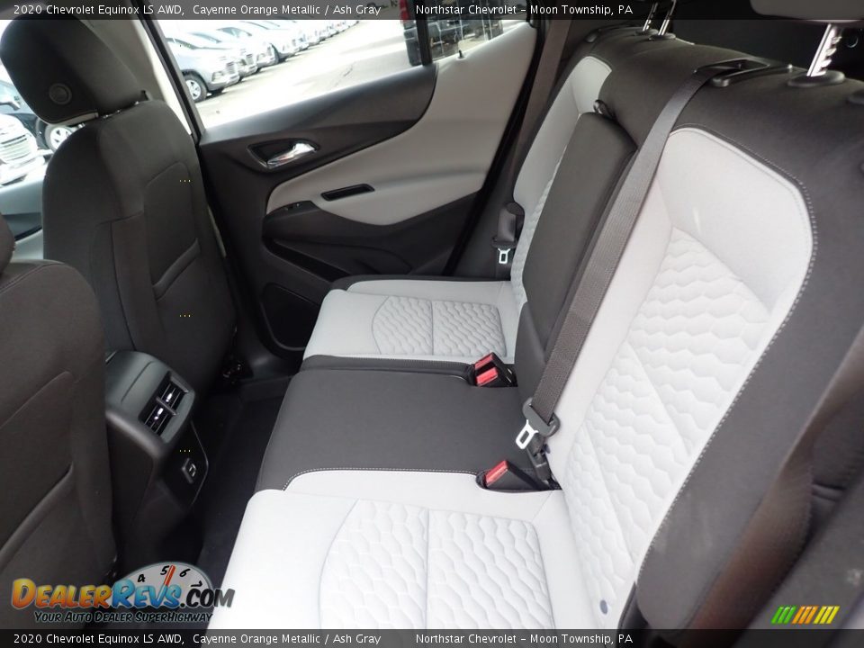 2020 Chevrolet Equinox LS AWD Cayenne Orange Metallic / Ash Gray Photo #12