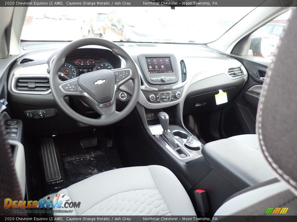 2020 Chevrolet Equinox LS AWD Cayenne Orange Metallic / Ash Gray Photo #13