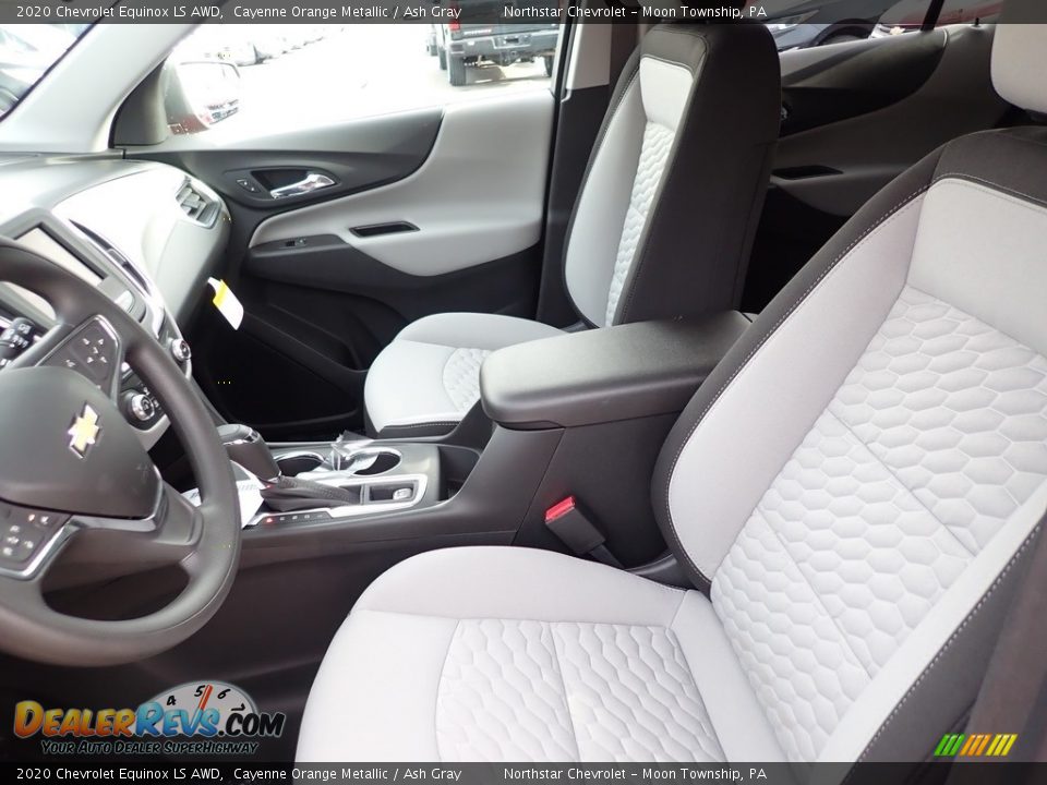 2020 Chevrolet Equinox LS AWD Cayenne Orange Metallic / Ash Gray Photo #15