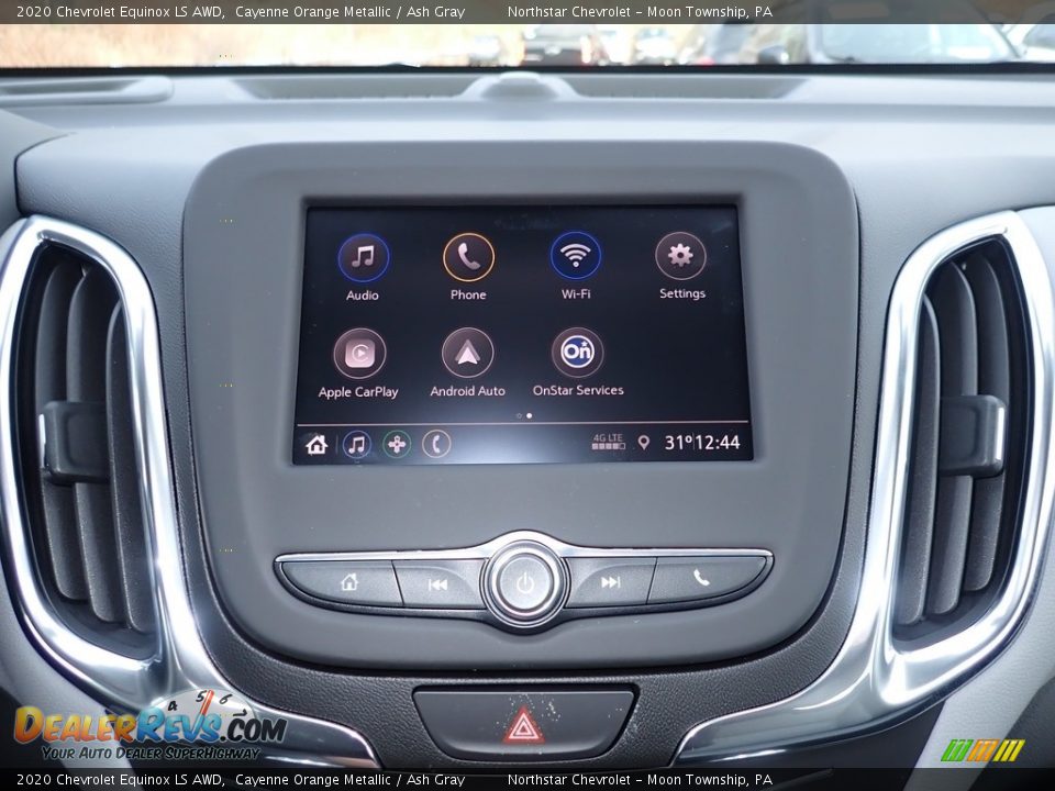 2020 Chevrolet Equinox LS AWD Cayenne Orange Metallic / Ash Gray Photo #17