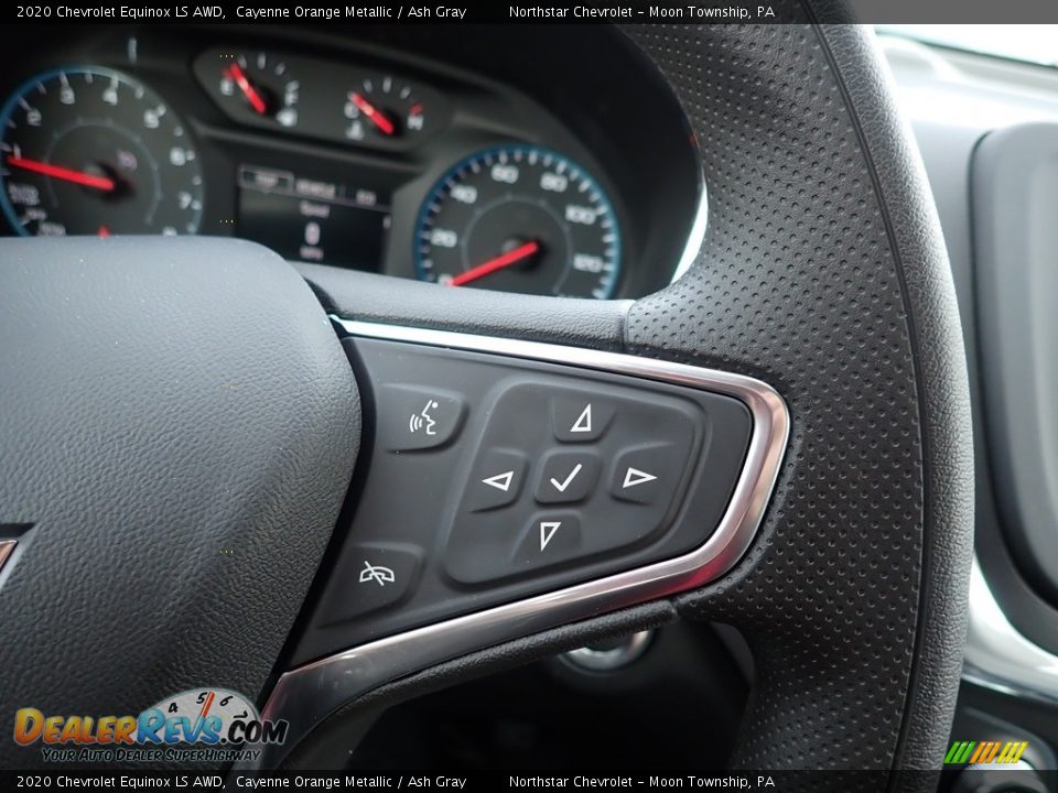 2020 Chevrolet Equinox LS AWD Cayenne Orange Metallic / Ash Gray Photo #19