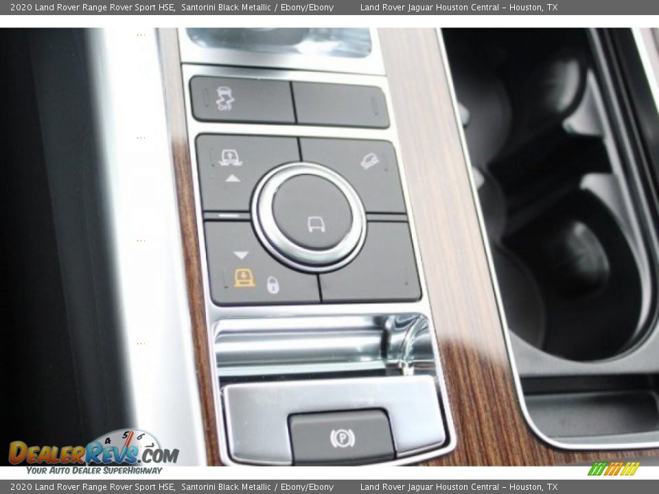 2020 Land Rover Range Rover Sport HSE Santorini Black Metallic / Ebony/Ebony Photo #15