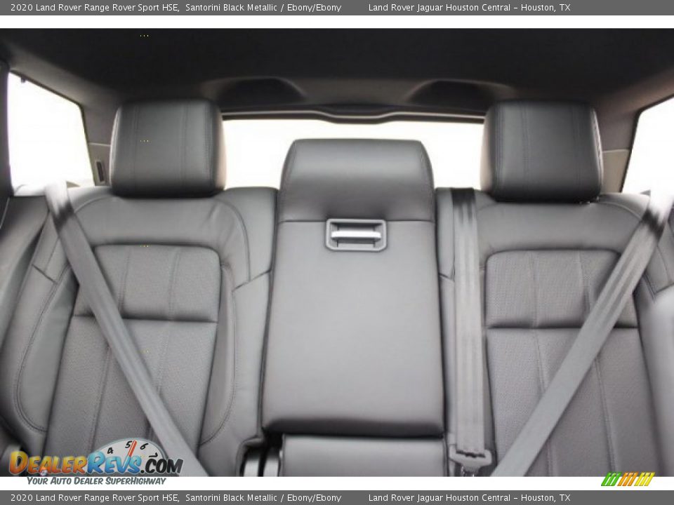 2020 Land Rover Range Rover Sport HSE Santorini Black Metallic / Ebony/Ebony Photo #17
