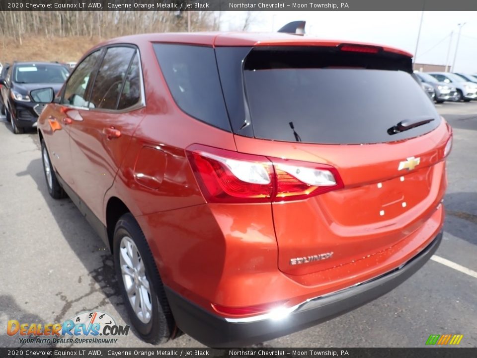 2020 Chevrolet Equinox LT AWD Cayenne Orange Metallic / Jet Black Photo #3