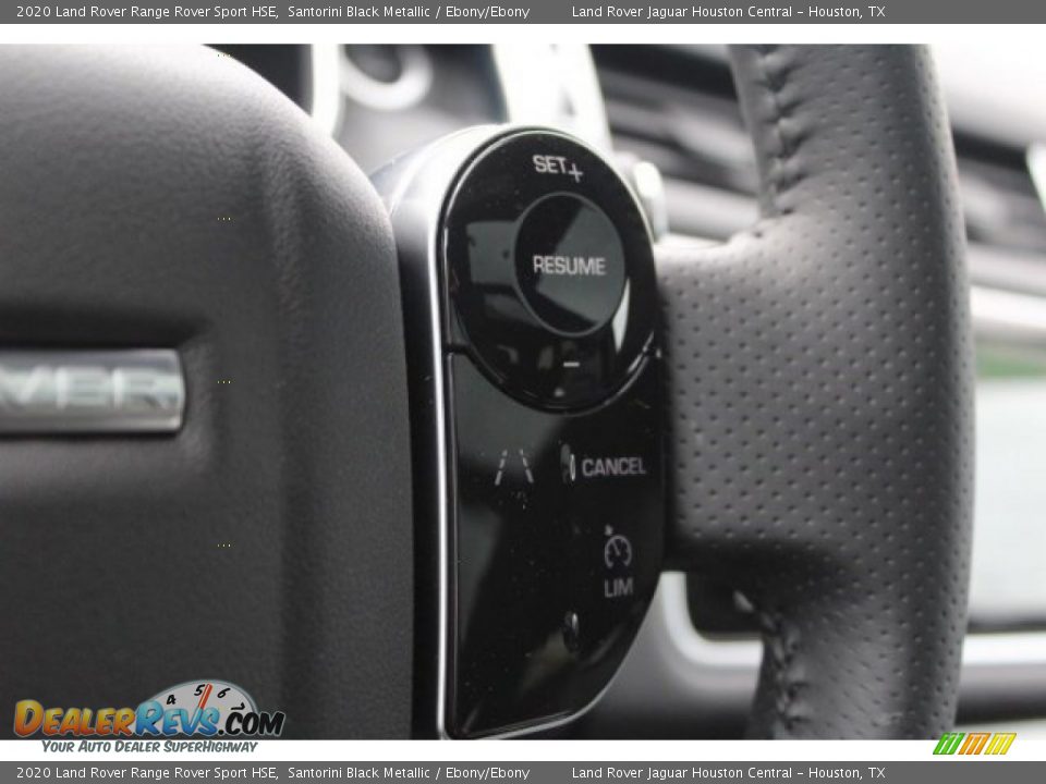 2020 Land Rover Range Rover Sport HSE Santorini Black Metallic / Ebony/Ebony Photo #19