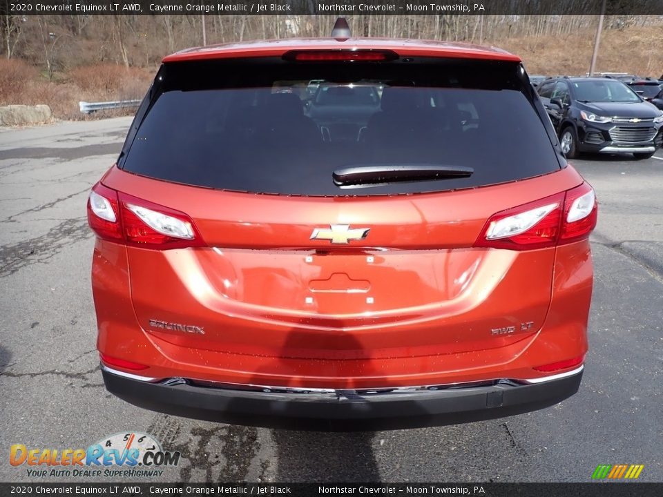 2020 Chevrolet Equinox LT AWD Cayenne Orange Metallic / Jet Black Photo #4