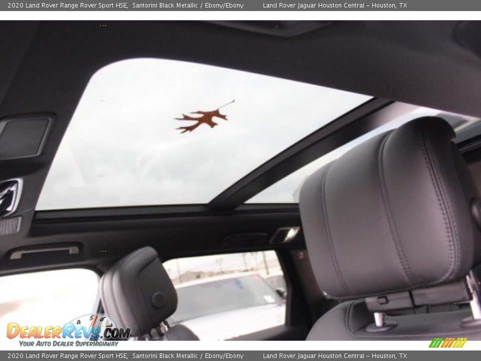 2020 Land Rover Range Rover Sport HSE Santorini Black Metallic / Ebony/Ebony Photo #22