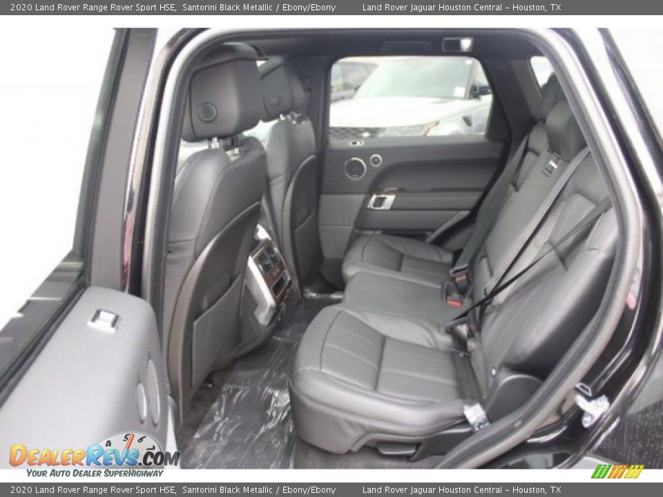 2020 Land Rover Range Rover Sport HSE Santorini Black Metallic / Ebony/Ebony Photo #24