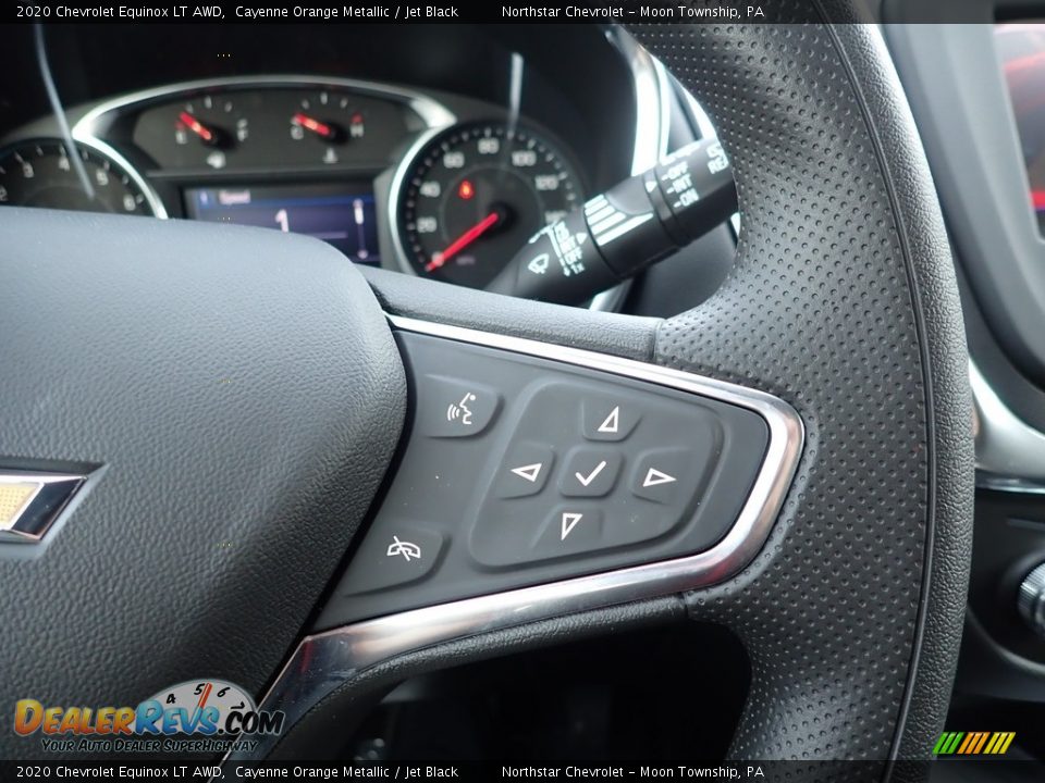 2020 Chevrolet Equinox LT AWD Cayenne Orange Metallic / Jet Black Photo #19