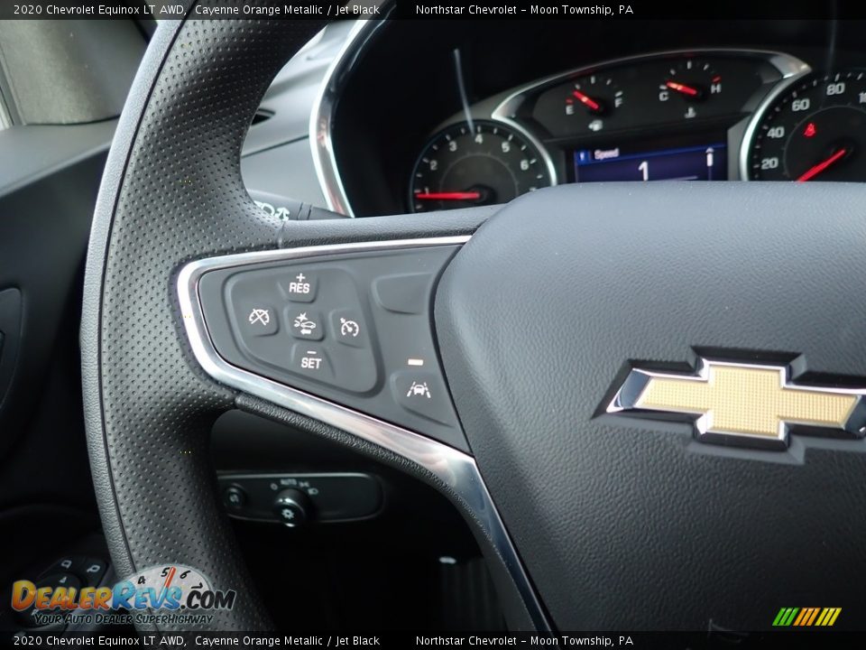 2020 Chevrolet Equinox LT AWD Cayenne Orange Metallic / Jet Black Photo #20
