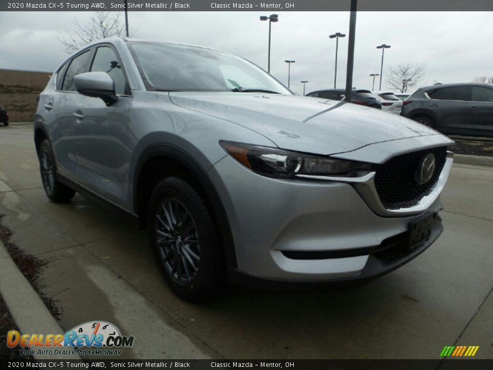 2020 Mazda CX-5 Touring AWD Sonic Silver Metallic / Black Photo #1