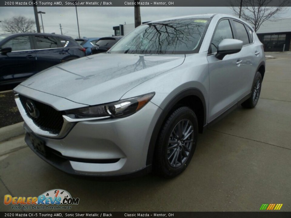 2020 Mazda CX-5 Touring AWD Sonic Silver Metallic / Black Photo #3