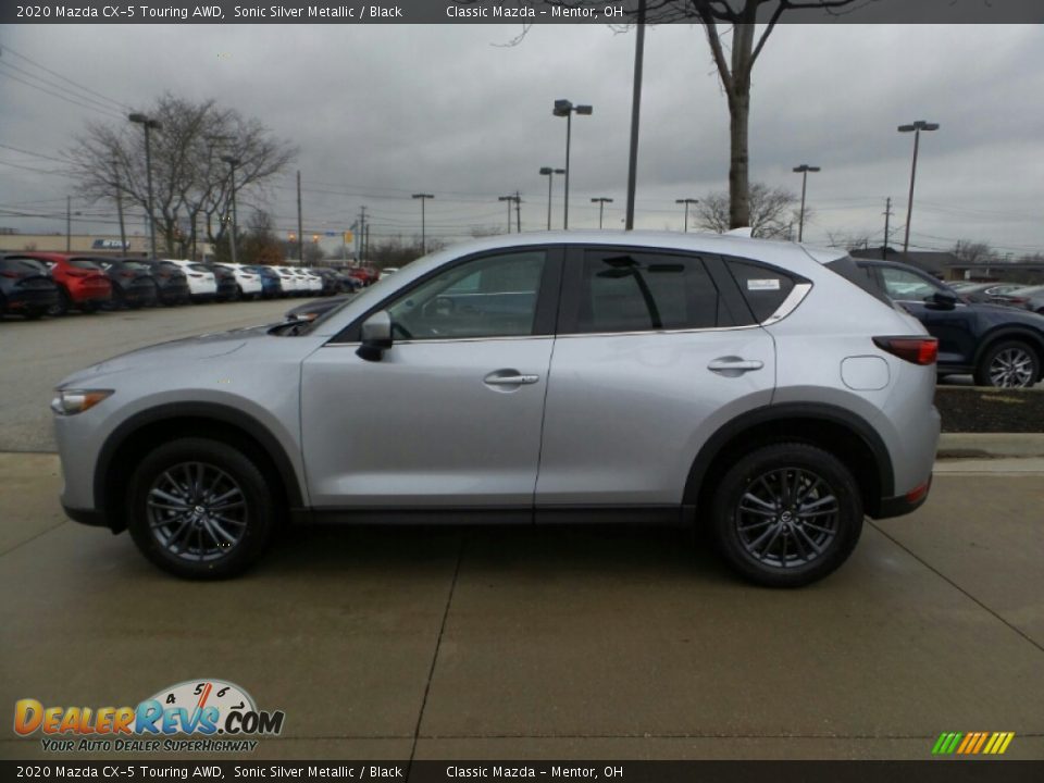 Sonic Silver Metallic 2020 Mazda CX-5 Touring AWD Photo #4