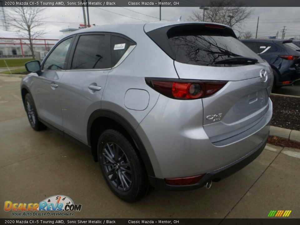 2020 Mazda CX-5 Touring AWD Sonic Silver Metallic / Black Photo #5