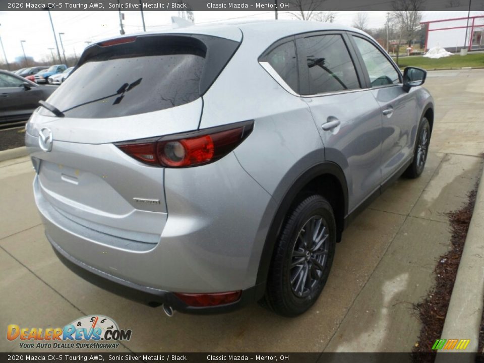 2020 Mazda CX-5 Touring AWD Sonic Silver Metallic / Black Photo #7