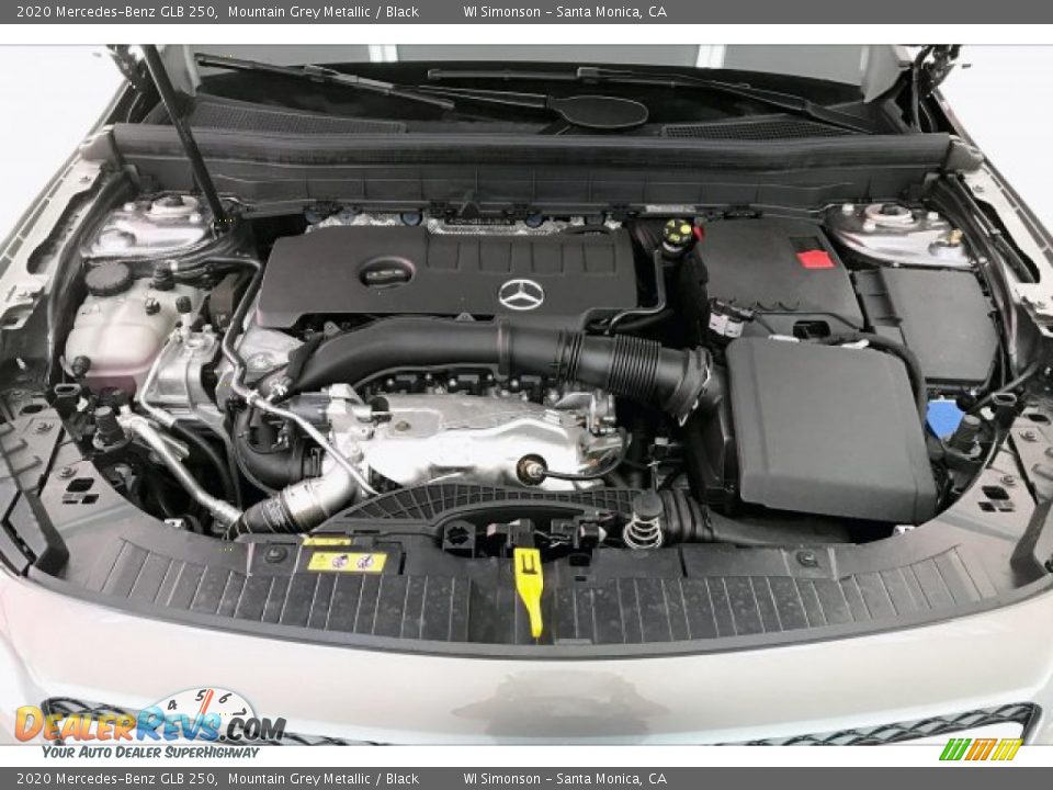 2020 Mercedes-Benz GLB 250 Mountain Grey Metallic / Black Photo #8