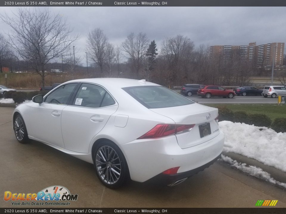 2020 Lexus IS 350 AWD Eminent White Pearl / Chateau Photo #5