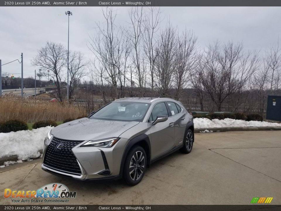 Front 3/4 View of 2020 Lexus UX 250h AWD Photo #1