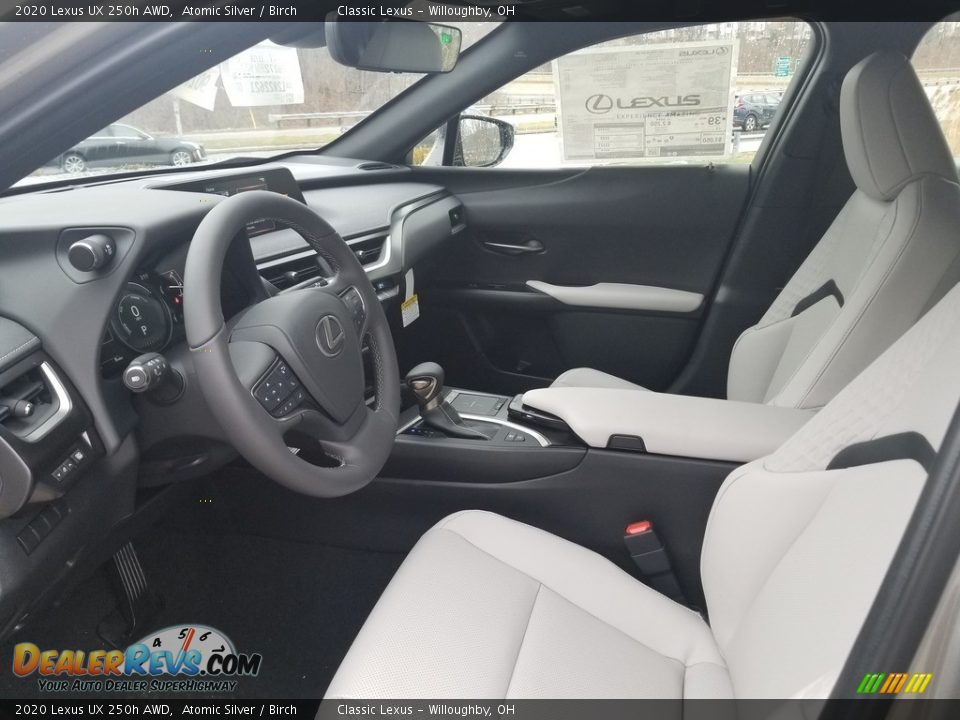 Front Seat of 2020 Lexus UX 250h AWD Photo #2