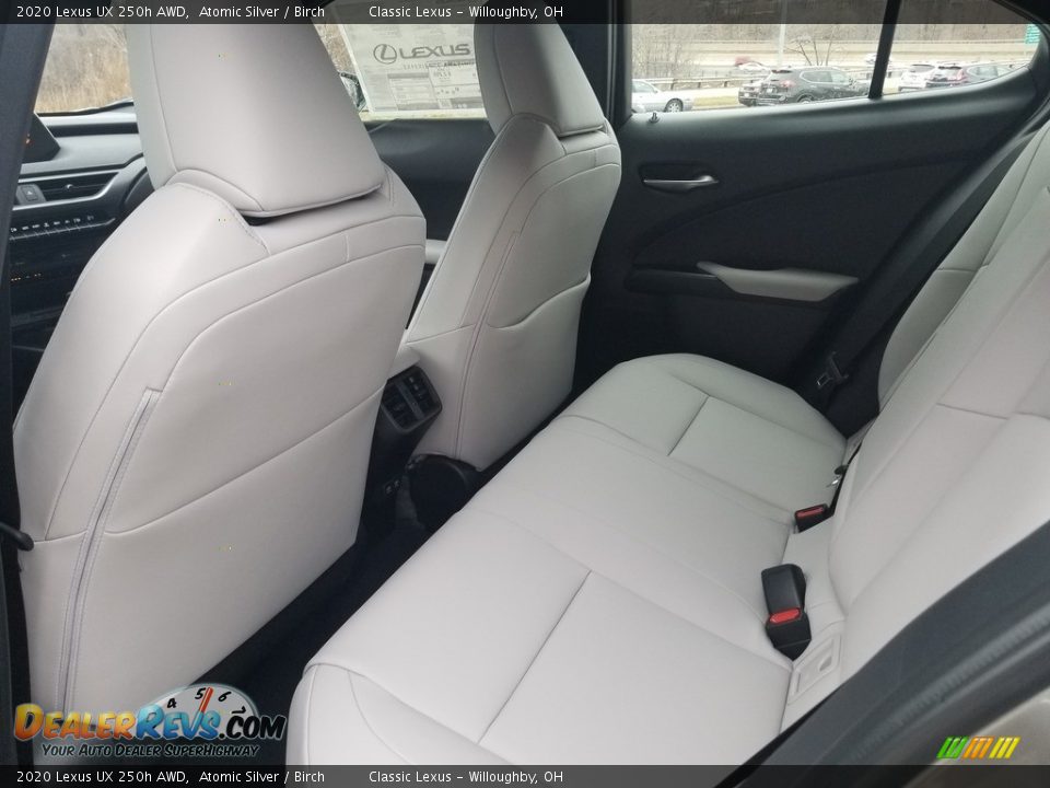 Rear Seat of 2020 Lexus UX 250h AWD Photo #4